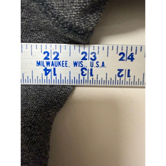 Abercrombie Fitch Gray Crewneck Sweatshirt Arch Logo Muscle Fit Size S - Picture 4 of 8